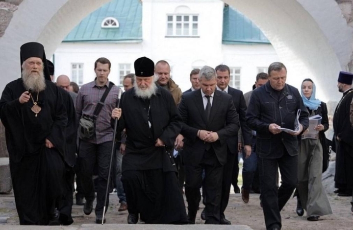 Патриарх Кирилл ознакомился с ходом масштабной реконструкции в Соловецком монастыре